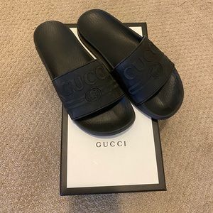 Gucci pool slides